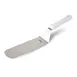 Concasse MCVAT085 Flexible Stainless Steel Turner, 8" x 3", Solid Nylon Handle, White 1 image