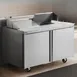 Delfield 4448NP-12M 48" 2-Door Mega Top Sandwich and Salad Prep Table, 12 Pans 5 image