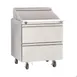 Delfield D4427NP-6 27" 1-Section Sandwich and Salad Prep Table, 2-Drawers, 6 Pans, 8.2 Cu. Ft. 2 image