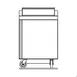 Delfield ST4427NP-6 27" 1-Door Sandwich and Salad Prep Table, 6 Pans, 8.2 cu. ft. 3 image