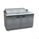 Delfield ST4460NP-12M 60" 2-Door Mega Top Sandwich and Salad Prep Table, 12 Pans, Stainless Steel 2 image