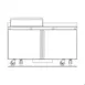 Delfield ST4464NP-12M 64" 2-Door Mega Top Sandwich and Salad Prep Table, 12 Pans 2 image
