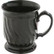 Dinex DX300003 - Pedestal Base Plastic Mug, 8 oz Onyx Black Polypropylene, - 48/Case 1 image
