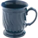 Dinex DX300050 - Pedestal Base 8 oz Insulated Plastic Mug, Midnight Blue Polypropylene, - 48/Case 1 image