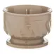 Dinex DX320031 Pedestal Insulated Double‑Wall Plastic Bowl, 5 oz, Latte Brown, - 48/Case 1 image