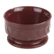 Dinex DX330061 Pedestal Insulated Bowl, 9 Oz Purple Turnbury® Plastic, Double‑Wall - 48/Case 1 image