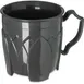 Dinex DX500044 - 8 Oz Double‑Wall Plastic Mug, Graphite Grey, Dishwasher Safe, BPA Free - Case 1 image