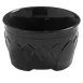 Dinex DX530003 - Double‑Wall Bowl, 9 oz Onyx Black, Ozone‑Safe Foam, Dishwasher Safe - 1/Case 1 image