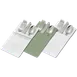 Dinex DX6999PF0202 - 17" x 17" Pocket-Fold Paper Napkin, 2-Ply Recycled White, 1/12 Fold, Sold Per Case - 1/Case 1 image