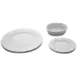 Dinex DX6CASS02A - 6 Oz Bright White China Casserole Dish, Dishwasher Safe, 31 Oz Capacity - Case 2 image
