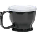 Dinex DX9000B03 - Tropez® Convection Thermalization 8 oz Onyx Polypropylene Cup, High‑Temp, 48/Case 1 image
