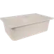 Dinex DXCM112507 Coldmaster 1/1 Acrylic Clear Food Pan Lid with Molded Handle Dishwasher Safe - Case 2 image