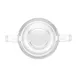Dinex DXSN-103-CL Clear Tritan 8 oz Plastic Mug, Double‑Sided Handles, Dishwasher Safe - 12/Case 2 image