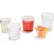 Dinex DXSWC1207 - Tulip Ice Cream Bowl, 13 oz (5-1/2" Dia x 2-1/4" H), Swirl SAN, BPA Free - 1/Case 1 image