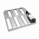 Glastender CWS-20 Wine Rack Shelf, Stainless Steel, Holds 7 Bottles, Fits 20" Door Opening Cooler 1 image