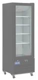Hubert 11226 Kratos Merchandising Refrigerator, 8.5 cu ft, 23.3"W x 65.8"H Glass Door, LED, 4 Shelf,115V 1 image