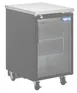 Hubert 81570 Kratos Back Bar Cooler, 7.8 cu ft, 23.5"W×30.75"D×38.75"H, Stainless Steel, 1/4 HP 115V 1 image