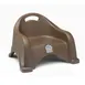 Koala KB328-09 High-Density Polyethylene Restaurant Booster Seat, 16-1/4"W x 11-1/2"D x 7-1/2"H, Brown, Microban Antimicrobial, ASTM Certified 1 image
