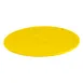 Lodge AS7DT22 Round Trivet, 7" Yellow Silicone, Sand‑Cast Finish, Drop Circle, Heat to 525°F 1 image