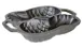 Lodge L2PP Pineapple Baking Pan, 8-7/10"W x 13"D x 2-7/10"H, Cast Iron, Naturally Seasoned 1 image
