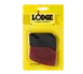 Lodge SCRAPERPK Bowl/Pan Scraper, 2-Piece Pack, Durable Polycarbonate, Red & Black 1 image