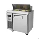 La Rosa Refrigeration L-13136-28 36" 1-Door Sandwich and Salad Prep Table, 6 Pans 1 image