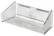 Quantum 1017HBC Hanging Basket, 11-7/8" W x 18" D x 7-1/2" H, Chrome Plated Mesh, 125 lb Load 1 image