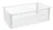 Quantum PS-WB22148 - Rectangular Chrome Plated Wire Display Basket, 14" W x 22" D x 8" H, Partition Store 1 image