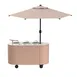 Steelite MGCOVC01VXCC Oval Gelato Cart Vanilla Top Cream Cover, Mixed Materials, 1 per Case, Mogogo Design 1 image
