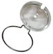 Steril-Sil HC-20-X Lid, Plastic Cover for 30 oz Containers, Hinged with Knob & Spoon Slot, USA Made 1 image