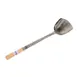 Town 33942 Wok Shovel, 16"L, 4" x 4-1/2" Shovel, Hand Hammered Stainless Steel, Wood Handle 1 image
