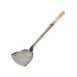 Town 33971 Wok Shovel, 19-1/2"L, 4-1/4" x 4-3/4" Shovel, Stainless Steel, Wood Handle 1 image