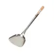 Town 33972 Wok Shovel, 18-1/4"L, 4" x 4-1/4" Shovel, Stainless Steel, Wood Handle 1 image