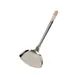 Town 33973 Wok Shovel, 16-1/2"L, 3-1/2" x 4" Shovel, Stainless Steel, Wood Handle 1 image