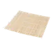 Town 34256/DZ Sushi Mat, 9.5" x 9.5" Natural Bamboo, Flat Rolling Surface - 1 Dozen 1 image