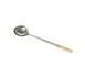 Town 34972 Wok Ladle, 7 oz, 17-1/2"L, Stainless Steel with Wood Handle 1 image
