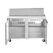 Coldline SP48 46" 2-Door Refrigerated Sandwich and Salad Prep Table, 12 Pans, Stainless Steel 5 image