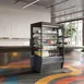 Federal Industries VFSS4878S Vision Series Open Merchandiser, Stainless Steel Interior, Tempered Glass Ends 3 image