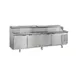 La Rosa L-14112-28 112" Refrigerated Pizza Prep Table, 4-Door, 15 Pans 1/3 Size 2 image