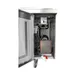 La Rosa L-14112-28 112" Refrigerated Pizza Prep Table, 4-Door, 15 Pans 1/3 Size 4 image