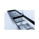Coldline CPT-72 71" 2-Door Refrigerated Pizza Prep Table, 9 Pans 6 image