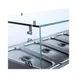 Coldline PDR-80-SG 80" Refrigerated Pizza Prep Table, 3 Doors, 9 Pans 4 image