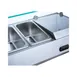 Coldline PDR-80-SG 80" Refrigerated Pizza Prep Table, 3 Doors, 9 Pans 6 image