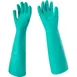 AllPoints 1506145 - San Jamar Dishwashing Gloves, 19" Length, Small Rubber, Teal - 1 Pair 1 image