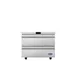 Atosa USA AUR36D2 36" 2-Drawer Undercounter Refrigerator, Stainless Steel, 9 cu. ft. 1 image