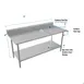 BK Resources CVTR5-7224 Work Table, 72"W X 24"D X 34-3/4"H Overall Size 4 image