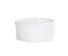 Cal-Mil 24127-5-15BOWL Sushi Box, Round 5"W x 5"D x 2"H Melamine Bowl, White, Dishwasher Safe 1 image