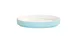Cal-Mil 24128-7-127PLATE Bento Sushi Box, Round 7" Diameter, Ocean Blue Plastic, Dishwasher Safe 1 image