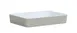 Cal-Mil 24132-1410-102BW Bento Sushi Box, Rectangular 14"W x 10-1/2"D x 3"H Melamine Ash Plastic 1 image