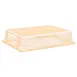Carlisle 10621C22 StorPlus Food Storage Box, 8‑Gallon, 26"L x 18"W x 6"H, Polycarbonate Yellow 2 image